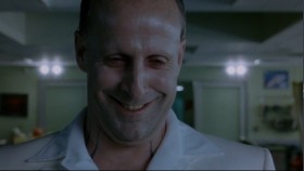 - So. Yeah, what do you want? An extension?
- The sister... Isabel.
- What about her?
- Let her go home.
- You're willing to give up your life so she can go to heaven?.. Fine. It's done. Time to go, John.
- Yeah.
- The sacrifice. No. This one belongs to me. No. You will live, John Constantine. You will live. So you will have... the chance to prove... that your soul truly belongs in hell. You will live... You will live, John...