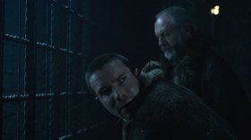 <b>Jon Snow:</b>  - We're all on the same side.
<b>Gendry:</b>  - How can we be?
<b>Jon Snow:</b>  - We're all breathing.