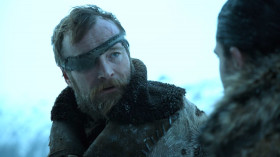 - We have to know what we're fighting for. I'm not fighting so some man or woman I barely know can sit on a throne made of swords.
- So, what are you fighting for?
- Life. Death is the enemy. The first enemy, and the last.