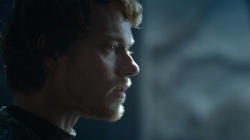 - I always wanted to do the right thing. Be the right kind of person. But never knew what that meant. It's always seemed like there was... Like there was an impossible choice I had to make. Stark or Greyjoy.
- Our father was more of a father to you than yours ever was. And you betrayed him. Betrayed his memory.
- I did.
- But you never lost him. He's a part of you. Just like he's a part of me.
- But the things I've done...
- It's not my place to forgive you for all of it. But what I can forgive, I do. You don't need to choose. You're a Greyjoy and you're a Stark.