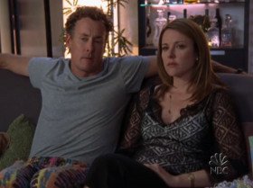 - Look, I feel like I can give you a list of things that are sucky about being pregnant. For starters, I'm now horny as I've ever been and my husband is repulsed by me.
- Listen, if you really need it that badly, I will suck it up and shut my eyes so tight and then do you.
- Thank you for the sacrifice.
- It's because I love you.