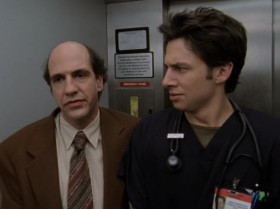 - Tell him my most important rule, Ted.
- Too much ''ha-ha'', pretty soon ''boo-hoo''.
- My other rule.
- If you don't look for a mistake, you can't find one.
- That's right, Teddy bear. Now, stop looking for trouble just because you like this patient, and face the facts. Remove him, Ted.
- That ''ha-ha'' rule is true.