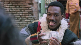 Wait a second, you took 100! No, one dollar is for you. See George Washington? That's Benjamin Franklin, that's not happening.