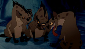- I thought things were bad under Mufasa.
- What did you say?
- I said Muf...I said... Que pasa?