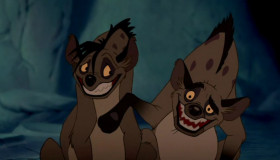 - I thought things were bad under Mufasa.
- What did you say?
- I said Muf...I said... Que pasa?