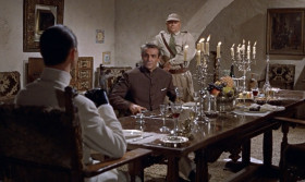 - That's a Dom Perignon '55. It would be a pity to break it.
- I prefer the '53 myself.