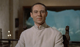 - I'm a member of SPECTRE.
- SPECTRE?
- SPECTRE. «Special Executive for Counterintelligence Terrorism, Revenge, Extortion». The four great cornerstones of power, headed by the greatest brains in the world.