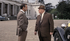 - You are a clever, resourceful man, Mr. Bond.
- Why, thank you.
- Perhaps too clever. Twice our paths have crossed, let's leave it at that. I should think our first meeting would have convinced you.
- Oh, I see. You're worried about me not giving you a return game.