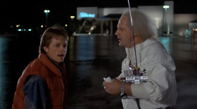 - Wait a minute. Wait a minute Doc, uh, are you telling me you built a time machine … out of a DeLorean?
- The way I see it, if you’re going to build a time machine into a car, why not do it with some style?