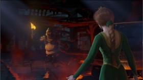 - Wait. Where are you going? The exit's over there.
- Well, I have to save my ass.