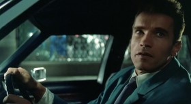 - Hey, asshole. You can't park here. This is my parking place. I live right up there. Move your piece of shit car out now or give me 50 bucks.
- I do not understand.
- Let me make it real simple, moron. You move your ass or give me 50 or I take my Pete Rose... and fucking mutilate your car.
- Do you know Miranda?
- Never heard of the bitch.