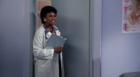 - Knock, knock. How are we today? Any nausea?
- A little.
- Just a little.