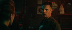 <b>James:</b> - I mean, you know, you came across really good in the things that you were saying.
<b>Jason Dixon:</b> - I didn't think you came across real good. I think you sounded... you came across as a stupid-ass.
<b>Mildred Hayes:</b> - Ain't it about time you got home to your momma, Dixon?
<b>Jason Dixon:</b> - No, it ain't time I go home to my mama... momma. I told her I was gonna be out till 12:00, actually.
