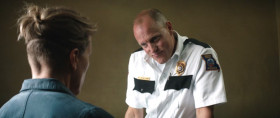 - I wanna know something, Mildred. Why'd you drill a hole through poor fat Geoffrey's thumbnail?
- That did not happen. His hand slipped. He drilled a hole through his own self. Did he say I did it? I guess it's his word against mine, then, huh? Kinda like in all those rape cases you hear about.