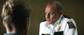 - What's Charlie think about these here billboards of yours, an ex-cop like Charlie?
- Ex-cop, ex-wife-beater. Same difference, I guess, right?