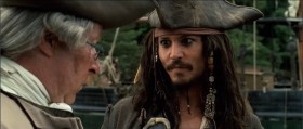 - It's a shilling to tie up your boat at the dock. And I shall need to know your name.
- What do you say to three shillings, and we forget the name?
- Welcome to Port Royal Mr.Smith.