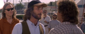 - On any normal day, I'd smack you in the mouth.
- Is that so?
- It's a normal day.