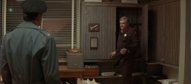 - They found Rambo's body... As a matter of fact, he stole an army truck and blew up a gas station on the other side of town.
- The kid is resilient.