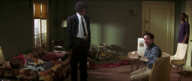 - Look, I'm sorry, uh, I didn't get your name. I got yours. Vincent. Right? But I never got yours.
- My name's Pitt, and your ass ain't talkin' your way outta this shit.