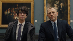 - 007... I'm your new Quartermaster.
- You must be joking.
- Why, because I'm not wearing a lab coat?
- Because you still have spots.
- My complexion is hardly relevant.
- Well, your competence is.