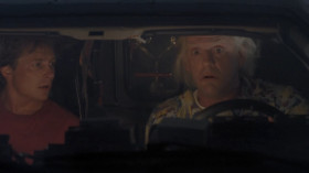 - That's right, Doc. November 12, 1955.
- Unbelievable that old Biff could have chosen that particular date. It could mean that that point in time inherently contains... some sort of cosmic significance, almost as if it were the temporal junction point... for the entire the space-time continuum. On the other hand, it could just be an amazing coincidence.