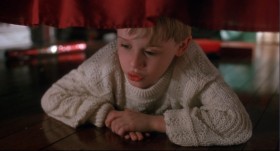 This is ridiculous. Only a wimp would be hiding under a bed. And I can't be a wimp. I'm the man of the house.