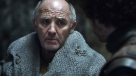 - Treason? Sansa wrote this?
- It is your sister's hand, but the queen's words. You are summoned to King's Landing to swear fealty to the new king.
- Joffrey puts my father in chains, now he wants his arse kissed?
- This is a royal command, my lord. If you should refuse to obey. . .
- I won't refuse. His Grace summons me to King's Landing, I'll go to King's Landing. But not alone. Call the banners.
- All of them, my lord? They've all sworn to defend my father, have they not?
- They have.
- Now we see what their words are worth.