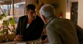 - What the hell do you want?
- What do you think I want, you mean, old bastard? I want a fuckin' room.
- Okay, all right.