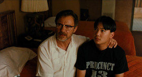 - So what's the story with you two? You a couple of fags?
- He's my son.
- How's that happened? You don't look Japanese.
- Neither does he. He looks Chinese.