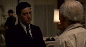 There was this kid I grew up with. He was younger than me. Sort of looked up to me, you know. We did our first work together. Worked our way out of the street. Things were good. During Prohibition we ran molasses into Canada. Made a fortune. Your father too. As much as anyone, I loved him and trusted him. Later on he had an idea to build a city out of a desert stop-over for G.I.s going to the West Coast. That kid's name was Moe Greene and the city he invented was Las Vegas. This was a great man. A man of vision and guts. And there isn't even a plaque, signpost or statue of him in that town. Someone put a bullet through his eye. No one knows who gave the order. When I heard it, I wasn't angry. I knew Moe, I knew he was headstrong. Talking loud, saying stupid things. So when he turned up dead, I let it go. And I said to myself, «This is the business we've chosen». I didn't ask... who gave the order, because it had nothing to do with business.
