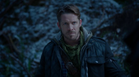 <b>David Nolan:</b> - What exactly took little John?
<b>Robin Hood:</b> - We didn't get a good look... some manner of beast with wings.
<b>Emma Swan:</b> - It sounds a lot like the monster that attacked me in New York.
<b>Killian Jones:</b> - You mean the monster you were gonna to marry?
<b>David Nolan:</b> - You were gonna marry someone?
<b>Killian Jones:</b> - Did you just miss the part where I said "monster"?