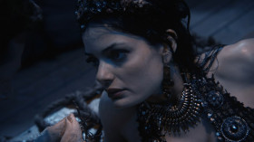 <b>Mermaid:</b> - Let me go. 
<b>Regina Mills:</b> - Not until you tell us. Or we make you tell us.
<b>Mary Margaret:</b> - Threatening her isn't the way to motivate her.
<b>Regina Mills:</b> - Well, I'm all out of fish food.
 