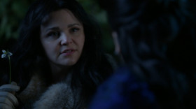 - We're at the edge of the Dark Forest trying to find the one person who can stop our imminent doom and save your unborn child. And you two stop to smell the roses?
- Snowbells.
- I don't care. If they're dancing daffodils. I need to destroy my sister, and so do you.