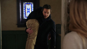 - What, did you tranquilize him?
- I just gave him a couple bourbons. Kid's a real lightweight.