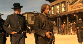 - Felt natural, didn't it? Nice and smooth?
- You're pretty fast. Hope I don't have to fight you.
- You have a choice to be here. I don't.
- He made you do it.
- I was the only one who pulled the trigger.
- Well, this ain't much of a town for a preacher.
- I wasn't always a preacher.
