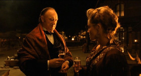 - You think I do this contest because it's fun? Look at this town. These people would kill you for your bootlaces. This way I get to face my enemies. They can't shoot me in the back. And of course I always win. 
- One day your luck will run out.
- I don't win because I'm lucky.