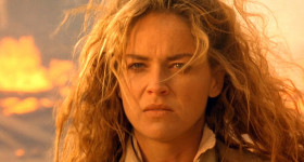 <b>John Herod:</b> - You're dead. You're dead!
<b>Cort:</b> - Sorry, John. Changed the rules. From now on, all the fights are fair.
<b>John Herod:</b> - Who are you?!
<b>Ellen:</b> - You stole my life.
<...>
<b>John Herod:</b> - You're not fast enough for me!
<b>Ellen:</b> - Today I am. The law has come back to town.