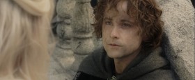 - I didn't think it would end this way.
- End? No, the journey doesn't end here. Death is just another path one that we all must take. The grey rain curtain of this world rolls back and all change to silver glass. And then you see it.
- What, Gandalf? See what?
- White shores. And beyond... A far green Country under a swift sunrise.
