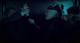 Ease up there now, lady! Take it easy. He's just a Frenchman!
