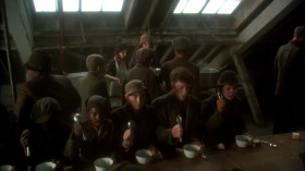 You don't have to sit around
Complaining 'bout the way your life has wound up
So be a man you know you can't be certain
That you'll lose until you try
That you'll lose until you try, so give it a try!

We are marching up, up, up and out!