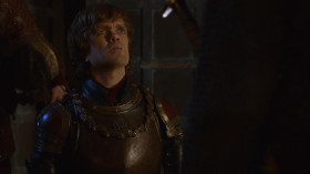 - Do you know how to use that?
- I chopped wood once. No, I watched my brother chopping wood.
- I saw you kill a man with a shield. You'll be unstoppable with an ax.