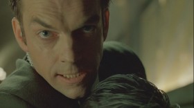 - You hear that, Mr. Anderson? That is the sound of inevitability. It is the sound of your death. Goodbye, Mr. Anderson.
- My name... is Neo.