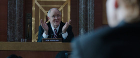 - I am not a drug addict, and this line of questioning has no revel... Relevance in this case. My medication doesn't affect my judgment any more than a double espresso. And speaking of intoxication, I can recite from memory a list of upstanding, elected Senators who voted on legislation
while severely inebriated. And just so you know, I think, by now, we are fully aware, and in no danger of forgetting, that Indonesia is a republic, which happens to be situated on the continent of Asia.
- Miss Sloane. Welcome to the party.