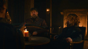 That's how all the great houses started, isn't it? With a hard bastard who was good at killing people. Kill a few hundred people, they make you a lord. Kill a few thousand, they make you king. And then all your cocksucking grandsons can ruin the family with their cocksucking ways.