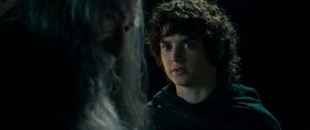 - It's a pity Bilbo didn't kill him when he had the chance.
- Pity? It was pity that stayed Bilbo's hand. Many that live deserve death. Some that die deserve life. Can you give it to them, Frodo? Do not be too eager to deal out death and judgement. Even the very wise cannot see all ends.