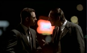- But what can happen? Franky is harmless! 
- Are you kidding? I heard Franky once bit someones balls off, that owed him money. And he swallowed them! 


