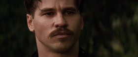 - Doc. You ought to be in bed. What the hell you doin' this for anyway?
- Wyatt Earp is my friend.
- Hell, I got lots of friends.
- I don't.