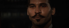 - You must be Doc Holliday?
- That's the rumour.
- You retired too?
- Not me. I'm in my prime.