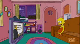 Ugh, Bart, please! I'm trying to hear Dr. House's third incorrect diagnosis before his final correct diagnosis!
