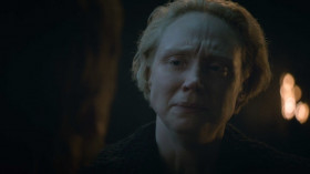 - You're not like your sister. You're not. You're better than she is. You're a good man and you can't save her. You don't need to die with her. Stay here. Stay with me. Please. Stay.
- You think I'm a good man? I pushed a boy out a tower window, crippled him for life for Cersei. I strangled my cousin with my own hands just to get back to Cersei. I would have murdered every man, woman and child in Riverrun for Cersei. She's hateful. And so am I.